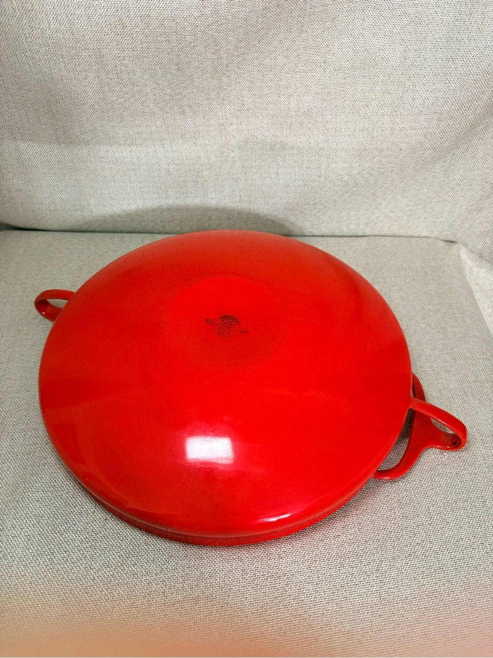 Vintage Dansk Kobenstyle Red Paella Pan IHQ Denmark Jens Quistgaard MCM